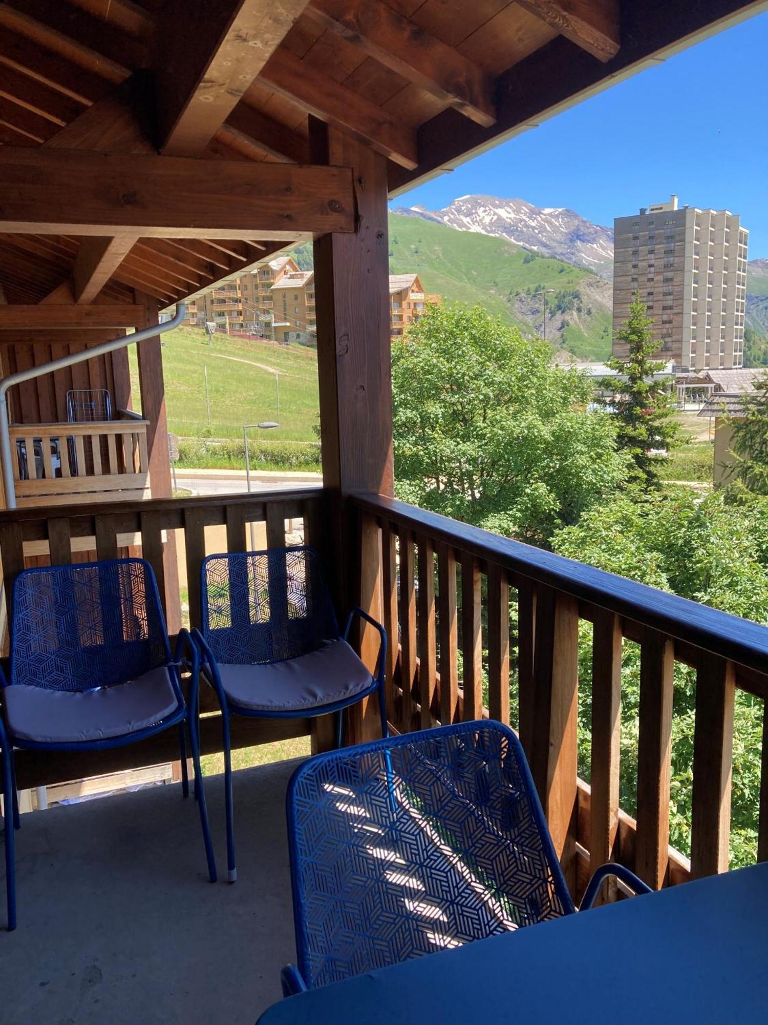 A203- Appartement 2 Pieces Cabine 6 Personnes Orcières Buitenkant foto